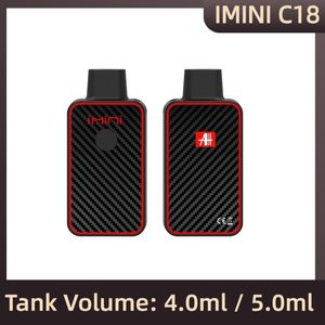 Avrupa Deposu Tek Kullanımlık Vape Kutusu USB Şarj cihazı 4.0ml 5.0ml Boş Yağ Buharlaştırıcısı 380mAh Seramik Bobin Ayarlanabilir Voltaj 2.7V 3.1V 3.6V Stok Belçika