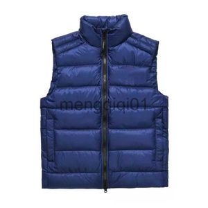 Męskie Down Parkas FW23 Spring Winter Mens Womens CG Crofton Down Goose Jacket Vest Winter Warm Fashion Owewear CG2229MB J231024