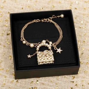 2024 Luxury quality charm pendant Bracelet with nature shell beads several layers design and star shape have stamp box PS4732A