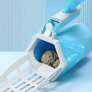 Outros suprimentos para gatos Auto-limpeza Cat Litter Scoop Cat Sand Litter Box Shovel Kitty Toilet Sandboxes Shovel Pets Poop Sand Clean Artifact Tool 231023