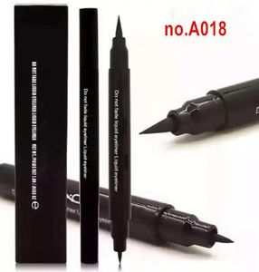 Black Color Makeup Foundation płynny eyeliner Dualend Eye Liner Make Up Pencil Długotrwałe naturalne 2544399