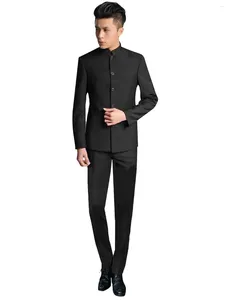 Garnitury męskie Slim Fit 2 sztuki Wedding Groom Tuxedos Business Suit