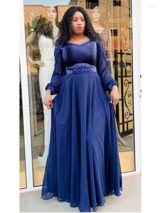 Ethnic Clothing With Scarf Velvet Both Side Diamonds African Dresses For Women Dashiki Clothes Plus Size Africa Long Maxi Dress