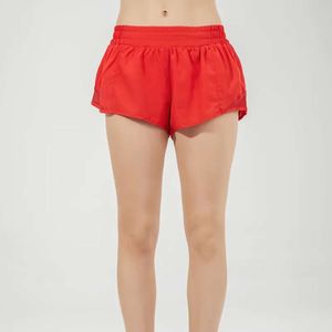 Lu Lu Yoga Lemon Hotty Hot LowRise Shorts 2.5 