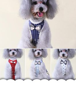 Mode Hundegeschirre Schöne Weste Typ Krawatte Haustiergeschirre für kleine und mittlere Hunde mit Traktionsgürtel Heimtierbedarf Zubehör8723129