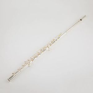 Pearl Quantz 795 C Tune Flute Cupronickel Tube Permukaan Berlapis Perak 17 Keys Open Hole Flute Dengan E Keys Alat Musik