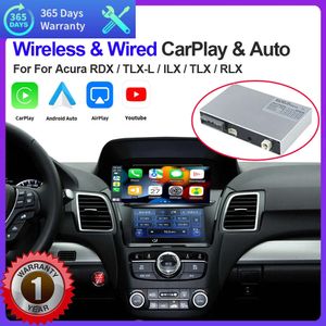 Novo carro sem fio carplay para acura rdx TLX-L ilx rlx tlx 2013-2018 com espelho link airplay android funções automáticas jogador de rádio