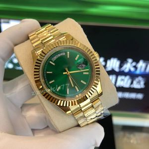 Menowe automatyczne zegarki mechaniczne Sapphire Glass 41 mm ze stali nierdzewnej nieba niebieskie wybieranie solidne zapięcie Montre de luksuse super świetliste wodoodporne zegarek l5