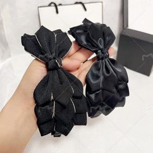 Luxury Designer Classical Bowknot Headbands Hair bands For Women Girl Brand Elastic Headband Casual fashion Headband Head Wrap High Quality