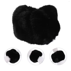 Knee Pads Wrist Straps Faux Fur Cuff Fuzzy Winter Furry Hand Cuffs Christmas Women Clothing Accessory Warm Fluffy Women's