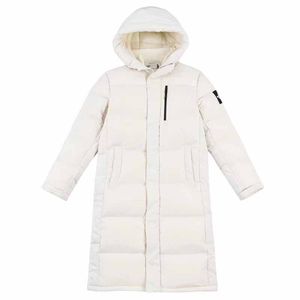 Puffer Parkas O nunca parar de explorar jaqueta longa North down impermeável polar isolada com capuz jaqueta top pato branco para baixo xs-2xl Casacos Casacos