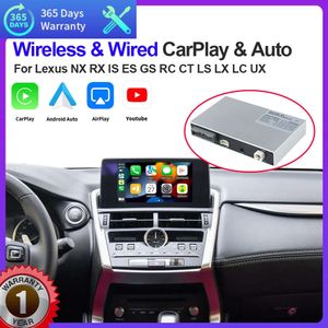 Новый автомобильный беспроводной модуль CarPlay Android Auto для Lexus NX RX IS ES GS RC CT LS LX LC UX 2014-2019 с Android Mirror Link AirPlay