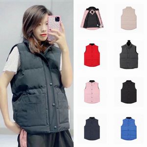22FW Freestyle Crew 4154m Big Canadians Goose Down Vests Mens Womens Black White Light 10d Watertproof Red Grey Feather Waistcoats Sky Blue Royal Winter Warm Weskits