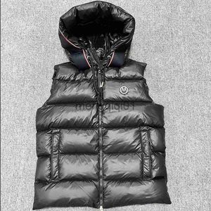 Parkas pour hommes hiver doudoune pour hommes gilet en plumes hommes Parkas manteaux de canard blanc noir S-3XL (UK S = CN L) J231024