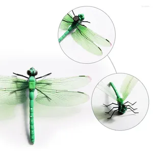 Wall Stickers Home Decor Fridge And 3D Dragonfly With Pin Or Magnetic Installation Method Decoration Accessories Random
