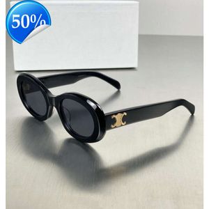 Cjpc Óculos De Sol Gafas De Sol 2024 Retro Ojo Gato Para Mujer Ces Arc Triomphe Ovalado Calle Principal Francesa