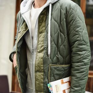 Piumino da uomo Parka Saucezhan Giacca invernale da uomo M65 M51 Fodera militare vintage abbigliamento da uomo Cotone 231023