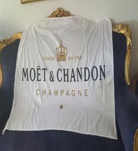 Moet Chandon Şampanya Bayrağı 3x5ft 150x90cm Polyester Baskı Fanı Pirinç Gromları ile Satış Bayrağı Asma 5998457