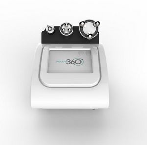 360 Roller RF Fettborttagning Rotation Radiofrekvens LED -ljusterapi Skin åtdragning RF Wrikle Borttagning Ansikt Lyft Kroppsformande skönhetsutrustning