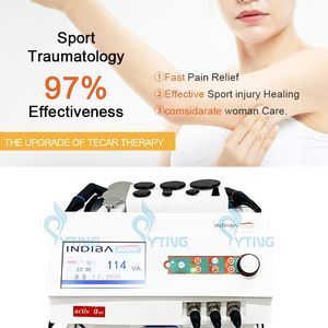Tecar Indiba Body Slimming Machine CET RET RF Physical Therapy Pain Relief Face Lifting Skin Tightening Fat Removal