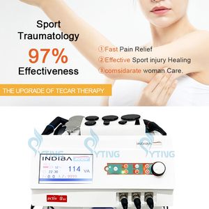 448K Tecar Indiba Machine CET RET Radio Frequency Skin Tightening Facial Lifting Wrinkle Removal Cellulite Reduction
