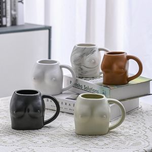Tassen Kreative Kaffeetassen Brustform Tasse Niedliche Kawaii Keramik Lustige Trinkgeschirr Fremde Dinge Geburtstagsgeschenke 231023