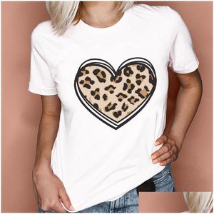 T-shirt taglie forti da donna Oc0010-Maryya T-shirt manica corta grande estate donna modello floreale cuore cartone animato top personalizzato personalizzato Otq8Q