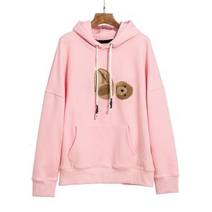 Felpe con cappuccio da uomo Felpe con cappuccio firmate Plam Angels Pullover con cappuccio Felpa causale Palmangel Donna Orso Stampa Streetwear T9