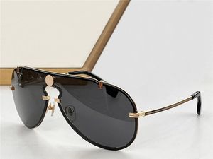 Neue Modedesign-Pilotensonnenbrille 2243, Metallrahmen-Verbindungslinse, einfacher und beliebter Stil, vielseitige UV400-Schutzbrille für den Außenbereich mit Etui
