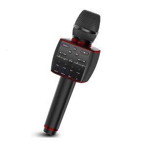 Walkie Talkie Karaoke Microphone Bluetooth Wireless Professional Dynamic MicポータブルシンガーマシンホームKTVパーティーアダルト/キッドギフト231023