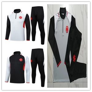 23 24 Club de Regatas Vasco da Gama Soccer Tracksuit Raniel G. Pec Juninho Getulio Mans Cityes Half Zip Training Suit 2023 Långärmningsfotbollssportwea