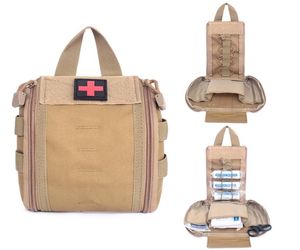 Taktik İlk Yardım Kitleri Çanta Molle Medical Bag Açık Av Kampı Hayatta Kalma Aracı Araba Acil EDC Poşet Çantaları 2633861