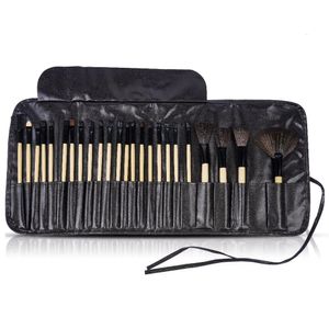 Makeup Tools 24 PCS Brush Set Present Bag Professional Cosmetics Brushes Eyebrow Powder Foundation Shadows Pinceaux Make Up 231024