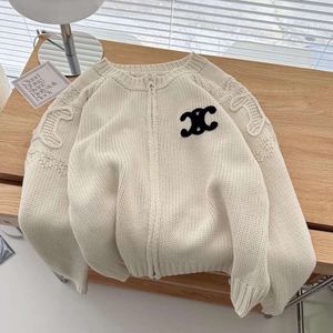 Brand CLNE Sweater Designer Chanele Hoodie Fashion Women High Version Embroidered Knitted Chandal Hoodies Small Fragrant Style Niche Swe 1902