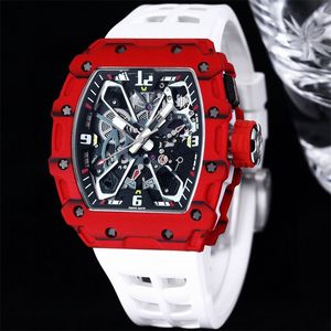 35-03 Luxury Watch For Mens Watches Relojes Automatisk mekanisk rörelse ntpt kolfiberfodral armbandsur Montre de Luxe