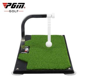 PGM Professional golf huśtawka stawianie 360 ​​Rotacji Golf Practice Umieszczenie Maty Golf Putter Trener Trainner Training AIDS HL005 220406612486