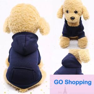 High-End Stock Pet Dog Apparel kläder för små hundkläder varma för hundar Pälsvalpdräkt husdjur för stora hoodies chihuahua