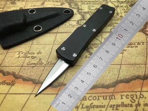 Coltello versione Hifinder Lama D2 6061-T6 Manico in alluminio Impattatore in vetro Con guaina K campeggio sopravvivenza all'aperto Caccia EDC Strumento tattico coltelli da cucina per cena