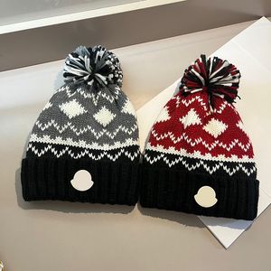projektant czapki luksusowy zimowy dzianinowy kapelusz ciepłe ochronę ucha moda