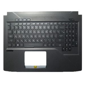 Laptop palmrestkeyboard para asus GL503VM-1A preto rgb retroiluminado sem teclado touchpad kr coreia 90nb0gi1-r31ko0 v170146ds1 kr