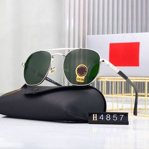 Top-Luxus-Sonnenbrille, Polaroid-Linse, Designer-Damen-Herrenbrille, Senior-Brille für Damen, Brillengestell, Vintage-Sonnenbrille aus Metall mit Box OS 4857