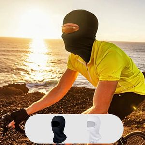 Cykelmössor masker skidmask för män kvinnor full ansiktsmask balaclava svart täckande hals mjuk bekväm ansikte täckning 231024