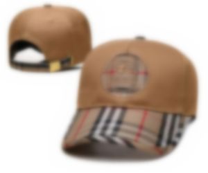 Carta de moda Burberr Bordado Mulheres homens Caps de beisebol feminino Male Sport Snapback Cap Hat Sun Hat For Mull Men B-13 74