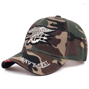Bollmössor Fashion Mens US Navy Baseball Cap Seals Tactical Army Trucker Cotton Snapback Hat For Adult Hip Hop Hats Gorras