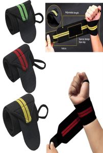 Viktlyftning Arvbandssportträning Handband Arvstödremslag Bandage för Powerlifting Gym Fitness333K1149228