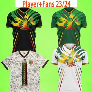 23/24 Mali Soccer Jerseys National Team SoUmaila Mahamane Mamadou Salam 2023 2024 Hem Away Third Fourth Men Football Shirt T Mens Uniform White Green Black