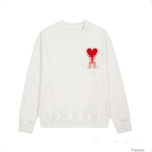 Paris Hoodie männlich und weiblich Designer Amis Kapuzenpullover Qualitätspullover bestickt rot Liebe Winter Rundhalspullover Paar Sweatshirts cw RK9G