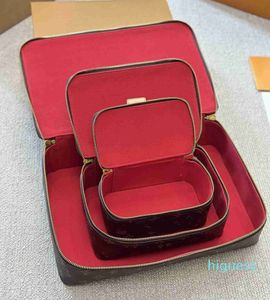 2023 Designer-Tasche Vintage-Aufbewahrungsbox Make-up-Tasche Schmuckschatulle Damen Clutch Kosmetikboxen Ohrringe Halskette Armband Ring Aufbewahrungshandtasche
