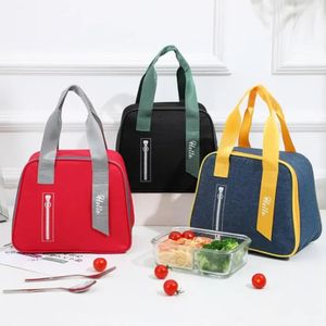 Wholesale Keep Warm Lunch Bag Outdoor Outing Fruit Lunches Box Bag Portable Aluminum Foil Waterproof Handbag Food Fresh Storage Bags