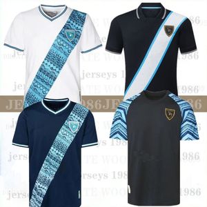 2023 2024 Maglie da calcio da uomo della squadra nazionale del Guatemala 21 22 23 24 Lom Ceballos Peleg Oscar Santis Home White Away Shirts da calcio uniformi per adulti in stock S-XXL